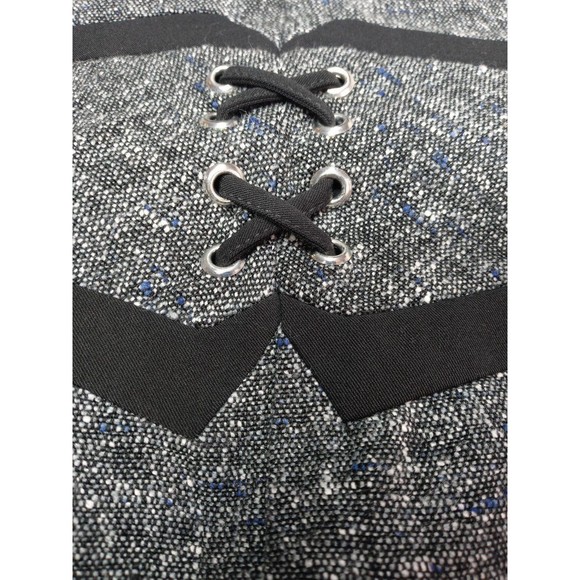 NWT Worthington Faux Corset Waist Tweed Pencil Skirt with Lace Hem size 6 - Picture 10 of 11